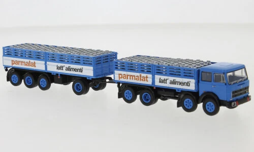 Brekina 58537 - 1/87 Fiat 691 Parmalat con Carico 1970 - Nuovo