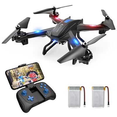 SNAPTAIN S5C WiFi FPV RC Drone 1080P Camera Voice Gravity Sensor Altitude Hold - Image 1 of 4