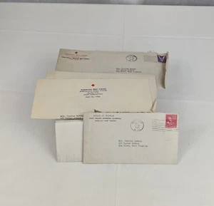 1940's WWII Red Cross Letters Volunteer Nurse's Aid Wheeling WV WW2 Ephemera - Picture 1 of 10