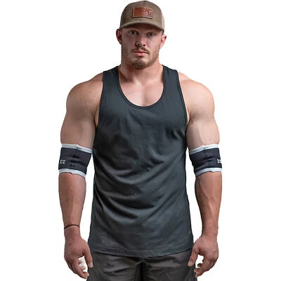 Sling Shot Raw Compression Elbow Sleeves by Mark Bell - Black - Image 1 of 3