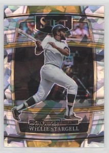 2022 Panini Select Concourse Cracked Ice Prizm /25 Willie Stargell #76 HOF