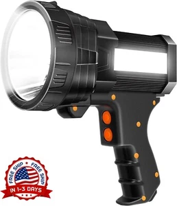 Lamparas de Mano Recargables USB Linternas LED Alta Potencia 6000 Altos Lúmenes - Imagen 1 de 8