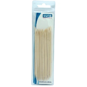 Manicure Sticks 10 Pieces Nail Art Orange Wood Cuticle Care Pedicure Manicure - Picture 1 of 1