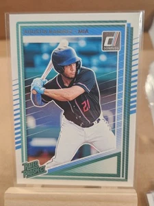 Agustin Ramirez 2025 Donruss RATED PROSPECT #113 - Marlins RC - Picture 1 of 2