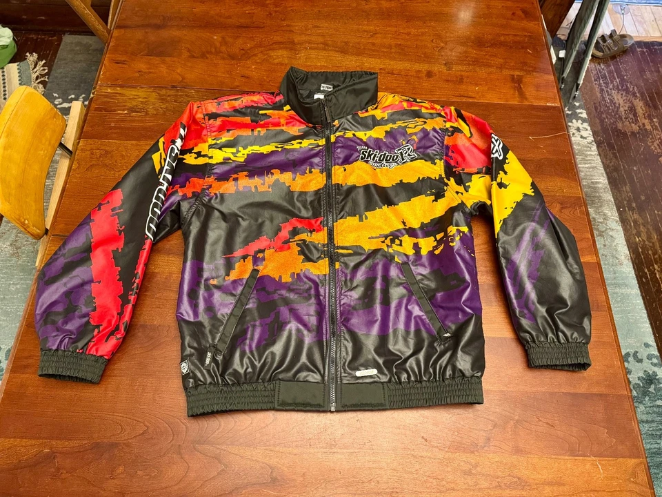 Raro NUEVO Para hombres De Colección Ski Doo Racing Moto de Nieve Chaqueta Talla Grande ROTAX Foto 1 de 4