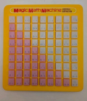 Magic Math Machine Addition And Subtraction Vintage 1988 VGC - Image 1 of 3