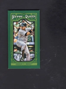 2013 Topps Gypsy Queen Mini Green #273 Carlos Gonzalez 34/99 - Picture 1 of 2
