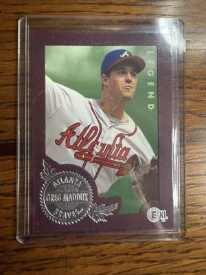 1996 Fleer EXL #146 Greg Maddux Atlanta Braves - Image 1 of 2