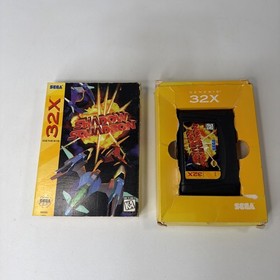 Shadow Squadron (Sega 32X) In Box No Manual- Tested