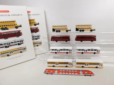 2X Wiking H0 1:87 99005/990 05 Set 100 Anni Motor-Omnibus MB Mint+Box #CY601-1 - Immagine 1 di 4
