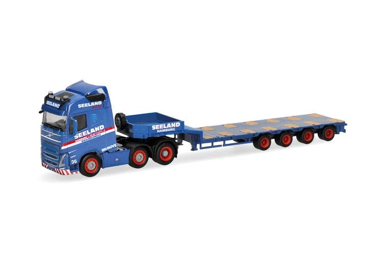 HERPA - VOLVO FH 6x2 con pianale ribassato a 4 assi SEELAND - 1/87 - HER319805 - Immagine 1 di 4