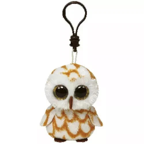 Ty Beanie Boo Boos 36595 Swoops the Owl Key Clip 9cm ****NEW - Image 1 of 1