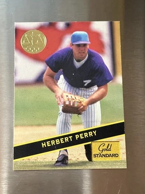 1994 Signature Rookies - Gold Standard Herbert Perry #66 - Image 1 of 2