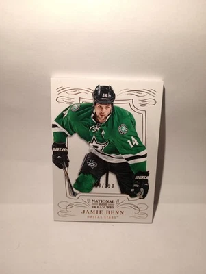 2013-14 National Treasures Jamie Benn  /199 Card #2 - Image 1 of 2