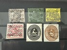 Braunschweig Lot an gestempelten , ungebrauchten/Falz + Gummi Briefmarken .