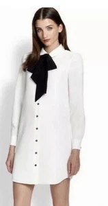 NWT Kate Spade Women’s 0 Griffin Cream Button Front Shirt Dress 1M - Picture 1 of 12