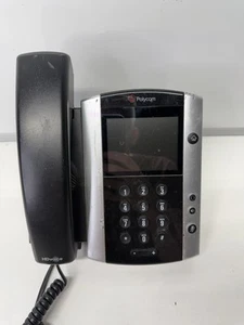 Polycom VVX 501 IP Phone - Cable - Wall Mountable, Desktop- Black - Afbeelding 1 van 5