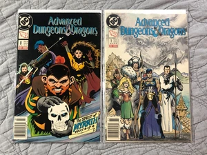 Cómic Advanced Dungeons & Dragons 1988 DC Comics #1 + 1989 #8 lote de 2 - Imagen 1 de 6