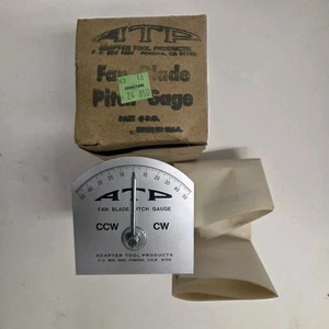 Adapter Tool Products ATP Fan Blade Pitch Gauge, CCW, CW, New Old Stock - Picture 1 of 3