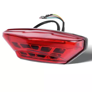Luz trasera LED para motocicleta freno trasero dejar de funcionar DRL universal ATV bicicleta de tierra - Imagen 1 de 8