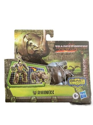 Transformers Rise of the Beasts Battle Changer Rhinox Figure Hasbro NEW - Image 1 of 2
