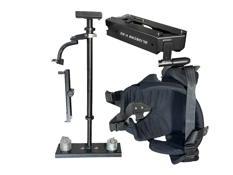Sistema de colete estabilizador montado no corpo Glidecam V-Series V-20 - Imagem 1 de 4