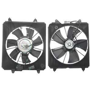 Conjunto de ventilador de refrigeración del radiador para Honda CR-V 2007 2008 2009 HO3115139 HO3110116 - Imagen 1 de 10