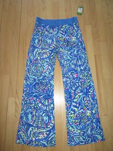 24D/NWT LILLY PULITZER WOMENS SEASIDE PANTS/PULL ON/BEACH/SIZE SMALL! - Picture 1 of 9