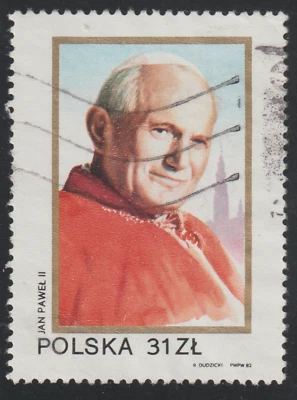 Poland 1983 SC# 2574 - Second Visit of Pope John Paul II - Used Lot # 377 - Image 1 of 2