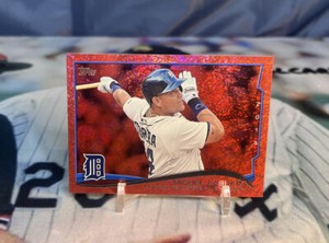 2014 Topps Red Hot Foil SP Miguel Cabrera Detroit Tigers