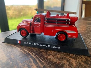 France CCI CitroenT46 Guinard 1974 Fire Engine - Part Work Diecast Model 1:50 - Picture 1 of 6