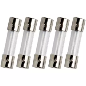 5 Pcs Fast-Blow Fuse 15A 250V Glass Fuses 5 x 20 mm (15 Amp) | US Ship - Picture 1 of 7
