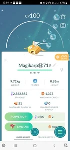 Shiny Magikarp Pokemon Trade Go - Picture 1 of 2