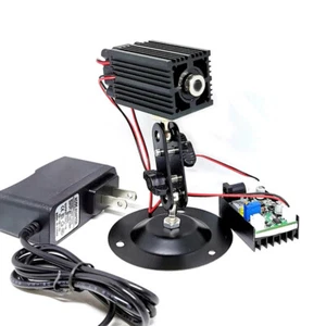 Módulo láser IR de punto enfocable 850nm 1W 1000mW controlador de diodo TTL con soporte adaptador - Imagen 1 de 7