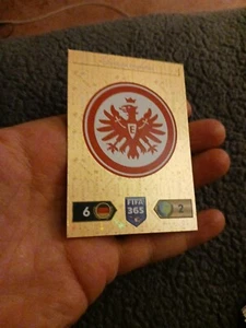 Panini Fifa 365 2024 Sticker #252 Eintracht Frankfurt Club Logo GOLD - Picture 1 of 2