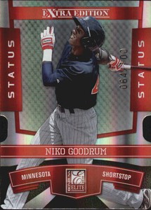 2010 Donruss Elite Extra Edition Status #59 Niko Goodrum /100
