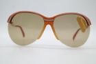 Vintage Rodenstock Lady Line 3030 Orange Silber Halbrand sunglasses