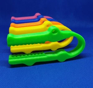 Crocodile tweezers pincer grip kids learning fine motor skills EYFS resources - Picture 1 of 8