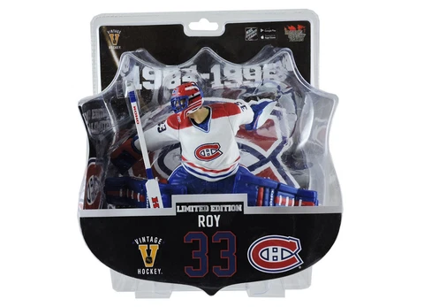 Patrick Roy Vintage Hockey Montreal Canadiens NHL Legend 6" Figure - LTD 950 Cover