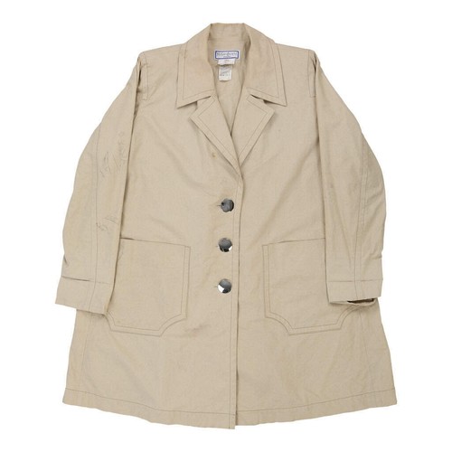 SAINT LAURENT (YSL) Trench coat Variazioni Yves Saint Laurent 3XL misto cotone beige