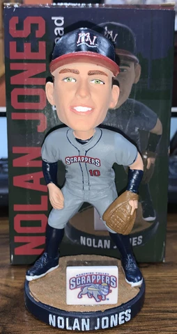 2021 MAHONING VALLEY SCRAPPERS NOLAN JONES SGA BOBBLEHEAD CLEVELAND GUARDIANS Cover