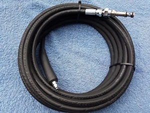 NICHT AUFWICKELND & KNICKGUMMI 1 DRAHTSCHLAUCH 10 METER FÜR NILFISK ALTO E130 2-9 JETWASH - Bild 1 von 12