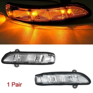 Pair Side Mirror Turn Signal Light For Benz CL CLS S E Class W211 W221 W216 W219 - Picture 1 of 12