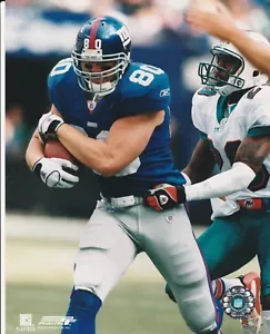 FOTO CON LICENCIA EN COLOR JEREMY SHOCKEY #80 NEW YORK GIANTS 8X10 - Imagen 1 de 1