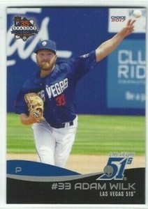 2017 Las Vegas 51s (Triple-A New York Mets) Adam Wilk