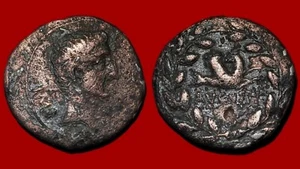 Roman Coin: Augustus - Cistophorus, Steinbock, Ephesus, TB+, R1 [150CSA1] - Bild 1 von 1