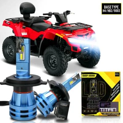 For Can-Am Outlander Max 400 500 570 650 800R DS450 LED Light Headlight Bulbs - Image 1 of 4