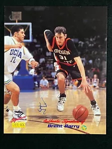 1995 Signature Rookies 8x10 Auto #NNO Brent Barry - Picture 1 of 2