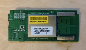 LG TV WiFi module EAT64454802 LGSBWAC92 - Picture 1 of 2