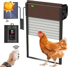 Automatic-chicken-coop-door-solar - Powered Opener With Timer & Light Sensor